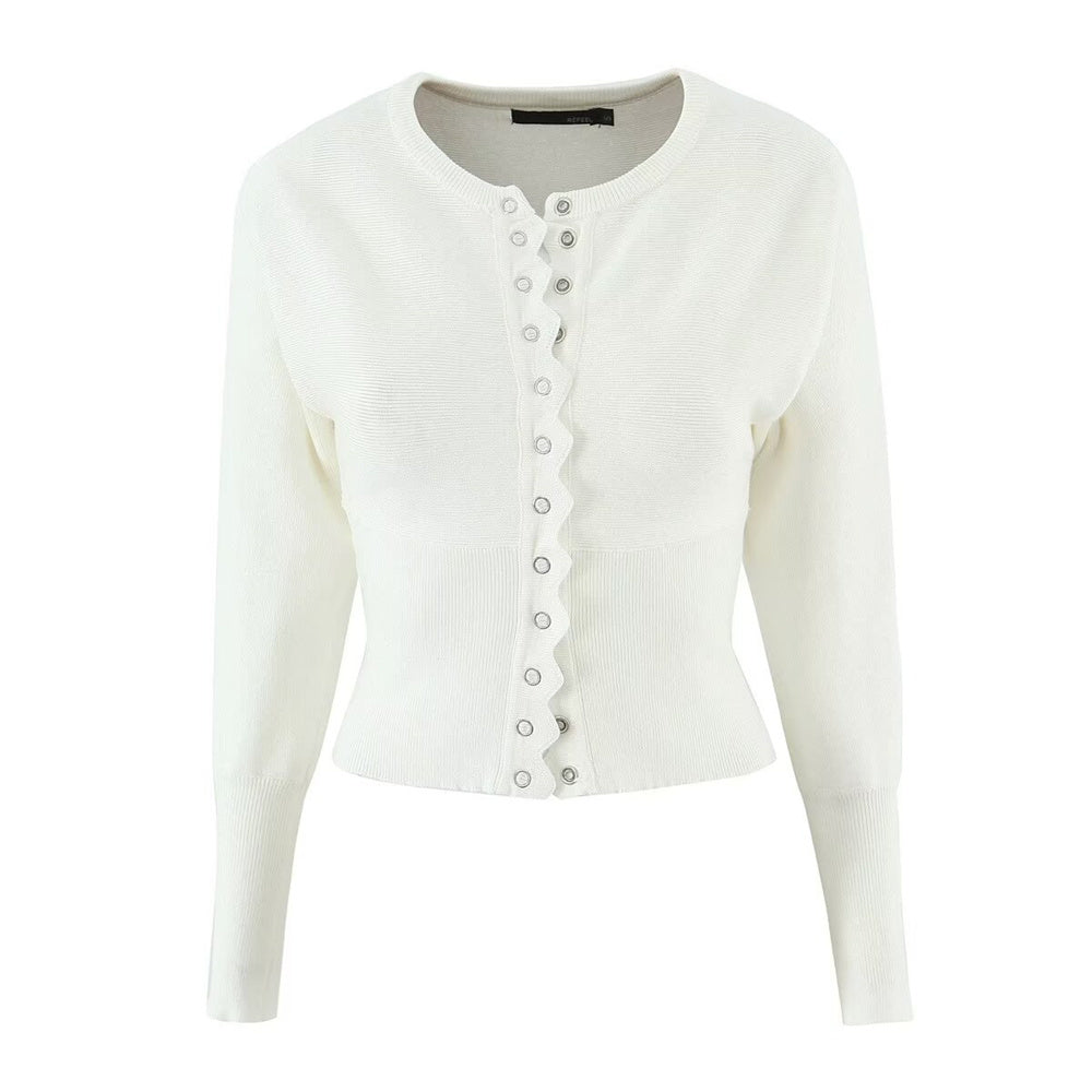 Elegantes Strick-Set aus Cardigan & Shorts – Zweiteiliges Damen Set