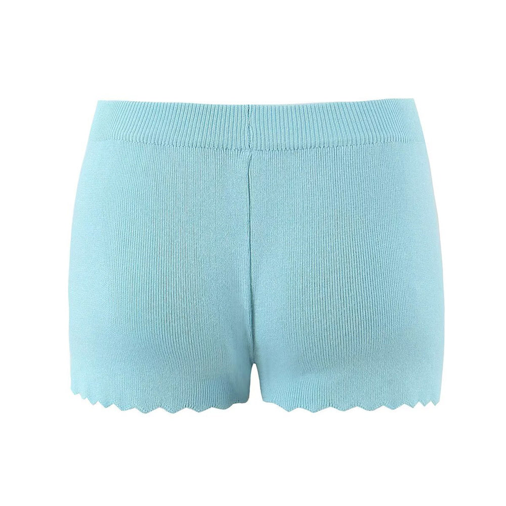 Elegantes Strick-Set aus Cardigan & Shorts – Zweiteiliges Damen Set