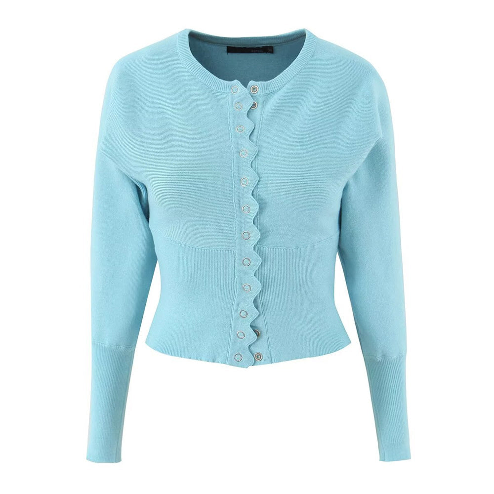 Elegantes Strick-Set aus Cardigan & Shorts – Zweiteiliges Damen Set