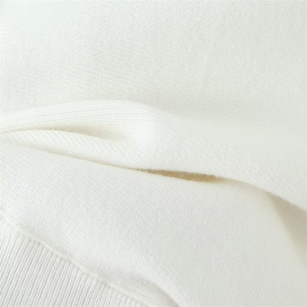 Elegantes Strick-Set aus Cardigan & Shorts – Zweiteiliges Damen Set