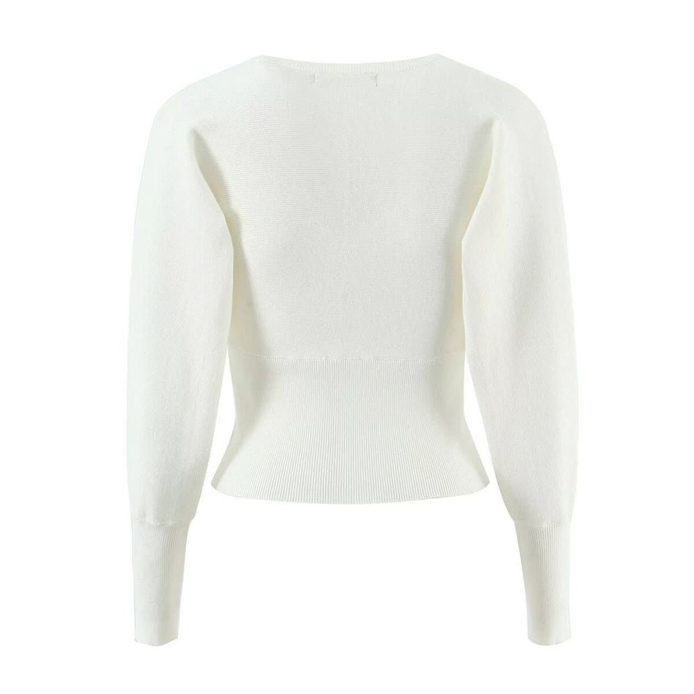 Elegantes Strick-Set aus Cardigan & Shorts – Zweiteiliges Damen Set