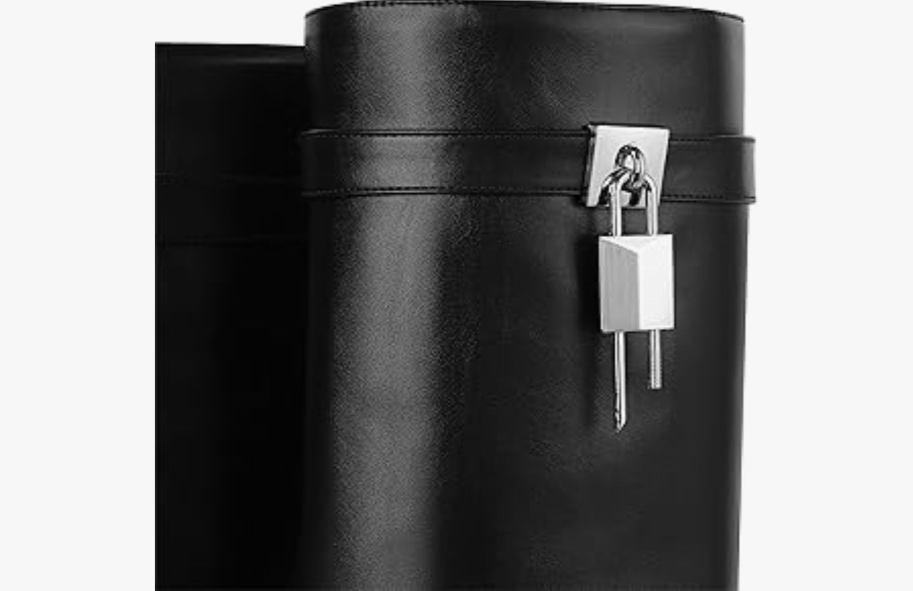 Kniehohe Stiefel im Western-Stil mit Stiletto-Absatz